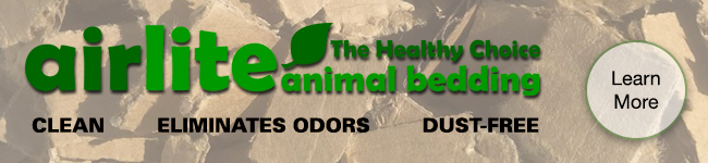 Airlite logo over cardboard closeup