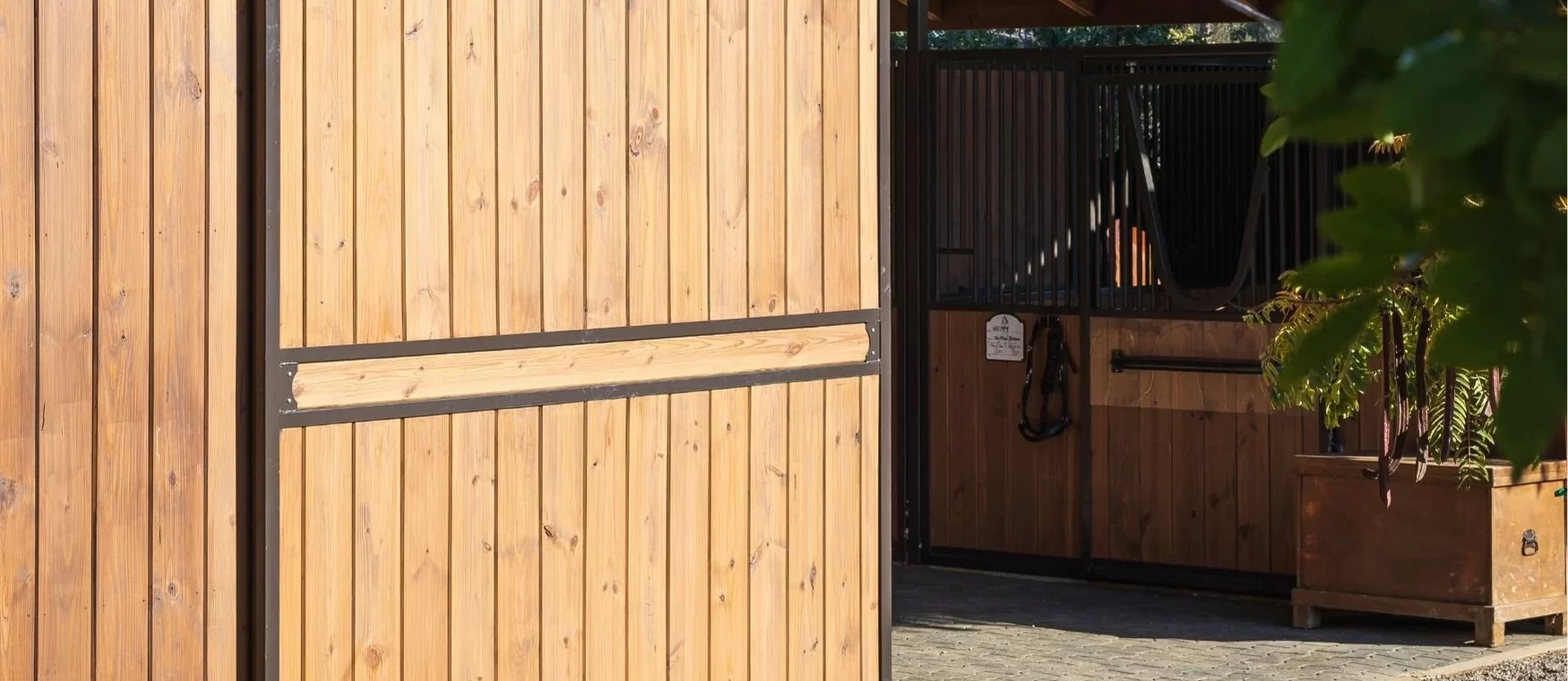 Sliding Barn Entry Door