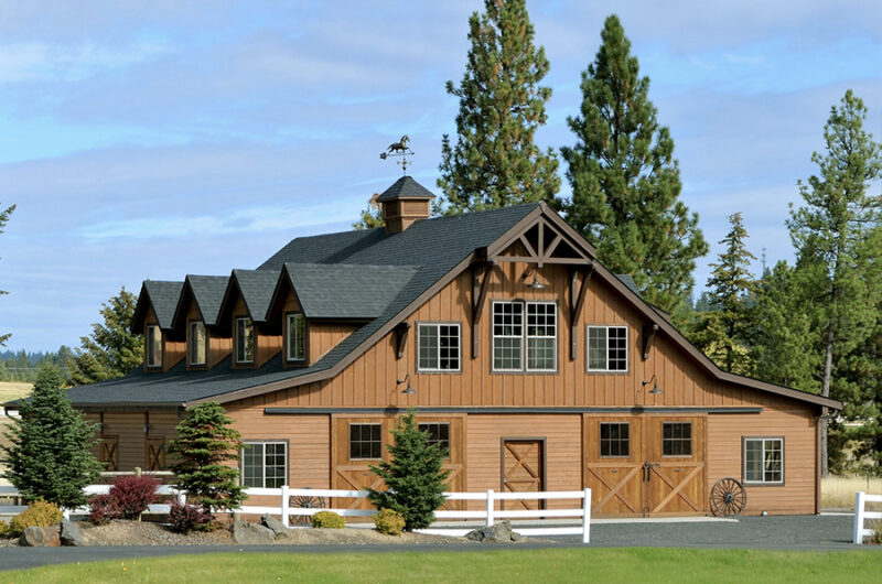 Large equestrian facility